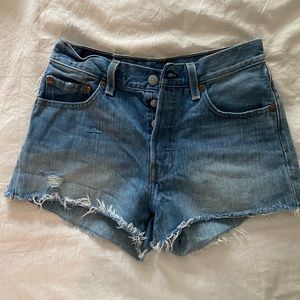 Levi High Rise Shorts